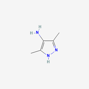 4-amino-3,5-dimethyl-pyrazol structure, CAS 5272-86-6