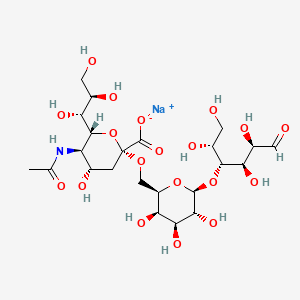 6'-N-ACETYLNEURAMIN-LACTOSE SODIUM SALT structure, CAS 157574-76-0