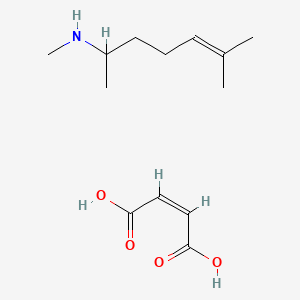 IsoMetheptene Maleate structure, CAS 51277-00-0