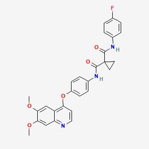 Cabozantinib structure, CAS 849217-68-1