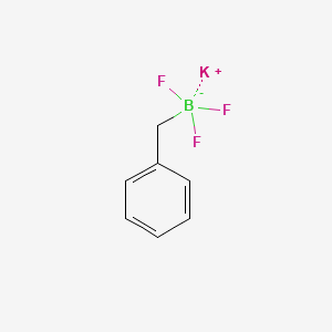 POTASSIUM BENZYLTRIFLUOROBORATE structure, CAS 329976-73-0
