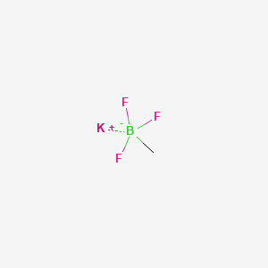 potassium methyltrifluoroborate structure, CAS 13862-28-7