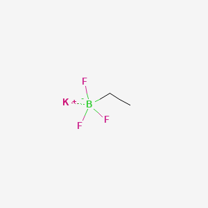 POTASSIUM ETHYLTRIFLUOROBORATE structure, CAS 44248-07-9
