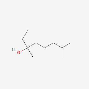 TETRAHYDROLINALOOL structure, CAS 57706-88-4