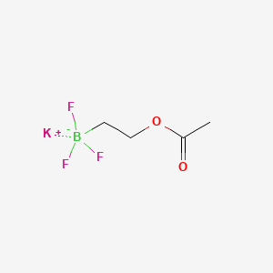 PotassiuM (2-acetoxyethyl)trifluoroborate structure, CAS 1408168-77-3