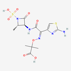 aztreonam structure, CAS 149496-40-2