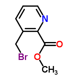 METHYL 3-BROMOMETHYLPYRIDINE-2-CARBOXYLATE structure, CAS 116986-09-5
