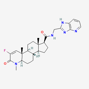 MK-0773 structure, CAS 606101-58-0