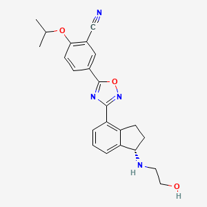 Ozanimod structure, CAS 1306760-87-1