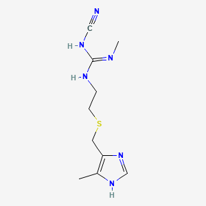 CIMETIDINE structure, CAS 2984-61-4