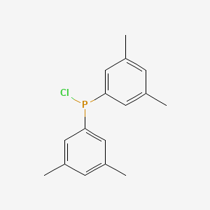 BIS(3,5-DIMETHYLPHENYL)CHLOROPHOSPHINE structure, CAS 74289-57-9