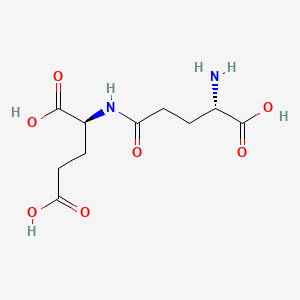 H-GAMMA-GLU-GLU-OH structure, CAS 1116-22-9