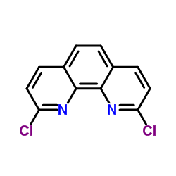 2,9-Dichloro-1,10-phenanthroline structure, CAS 29176-55-4
