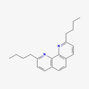 2,9-DI-N-BUTYL-1,10-PHENANTHROLINE structure, CAS 85575-93-5