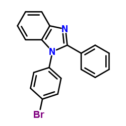 1H-BenziMidazole, 1-(4-broMophenyl)-2-phenyl structure, CAS 760212-58-6