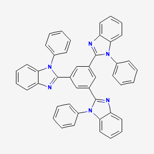 1,3,5-Tris(1-phenyl-1H-benzimidazol-2-yl)benzene structure, CAS 192198-85-9