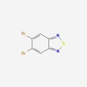 5,6-DibroMo-2,1,3-benzothiadiazole structure, CAS 18392-81-9