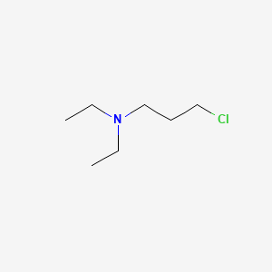 3-DIETHYLAMINOPROPYL CHLORIDE structure, CAS 104-77-8