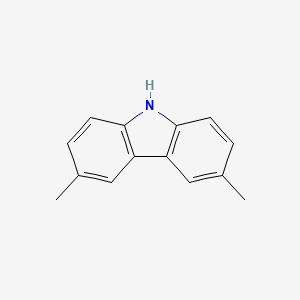 3,6-Dimethyl-9H-carbazole structure, CAS 5599-50-8