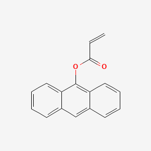 Acrylic acid -9- anthracene ester structure, CAS 19090-98-3