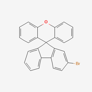 2-Bromospiro[9H-fluorene-9,9'-[9H]xanthene] structure, CAS 899422-06-1