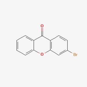 3-bromo-9H-xanthen-9-one structure, CAS 500286-36-2