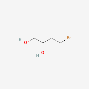 4-broMobutane-1,2-diol structure, CAS 33835-83-5