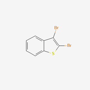 2,3-dibroMobenzo[b]thiophene structure, CAS 6287-82-7
