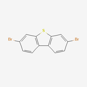 3,7-dibroModibenzothiophene structure, CAS 83834-10-0