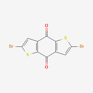 2,6-Dibromobenzo[1,2-b:4,5-b']dithiophene-4,8-dione structure, CAS 196491-93-7