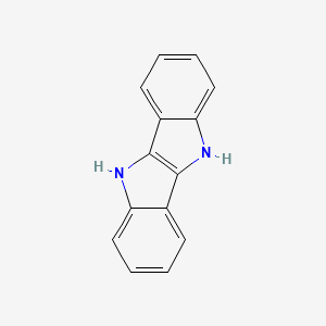 5,10-Dihydroindolo[3,2-b]indole structure, CAS 3682-85-7