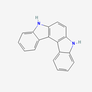 5,8-dihydroindolo[2,3-c]carbazole structure, CAS 200339-30-6