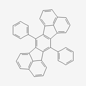 7,14-diphenylacenaphtho[1,2-k]fluoranthene structure, CAS 7229-88-1