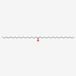 18-PENTATRIACONTANONE structure, CAS 504-53-0
