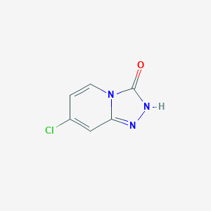 7-Chloro-[1,2,4]triazolo[4,3-a]pyridin-3(2H)-one structure, CAS 1020039-12-6