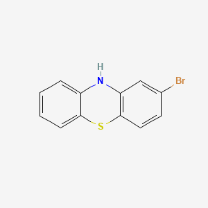 2-Bromo-10H-phenothiazine structure, CAS 66820-95-9