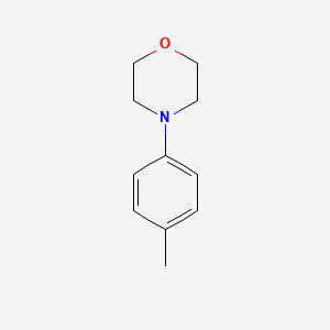 4-(P-TOLYL)MORPHOLINE structure, CAS 3077-16-5