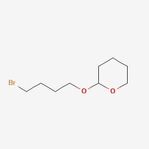 2-(4-Bromobutoxy)tetrahydro-2H-pyran structure, CAS 31608-22-7