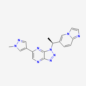 Volitinib structure, CAS 1313725-88-0