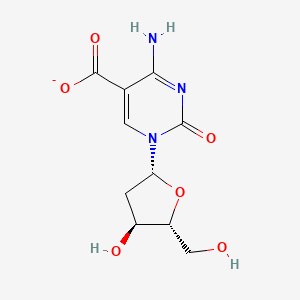 2'-Deoxycytidine-5-carboxylic acid, sodium salt structure, CAS 1009808-62-1