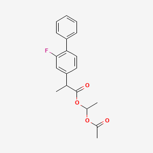 FLURBIPROFEN AXETIL structure, CAS 91503-79-6