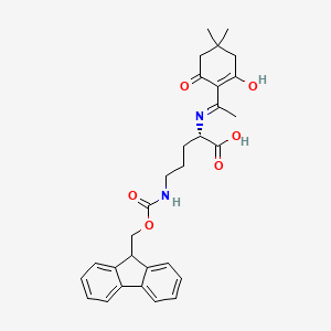DDE-ORN(FMOC)-OH structure, CAS 1423017-87-1
