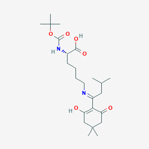BOC-L-LYS(IVDDE)-OH structure, CAS 862847-44-7