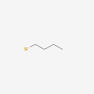 N-BUTYLSILANE structure, CAS 1600-29-9