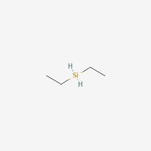 DIETHYLSILANE structure, CAS 542-91-6