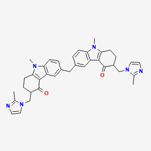 Ondansetron Impurity B structure, CAS 1076198-52-1