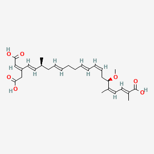 BONGKREKIC ACID structure, CAS 11076-19-0