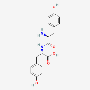 H-TYR-TYR-OH structure, CAS 1050-28-8