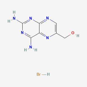 2,4-DIAMINO-6-(HYDROXYMETHYL)-PTERIDINE HYDROBROMIDE structure, CAS 57963-59-4