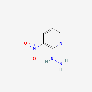 2-HYDRAZINO-3-NITROPYRIDINE structure, CAS 15367-16-5
